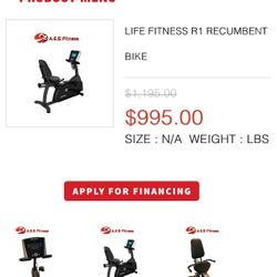 Lifecycle  R1 Exercise Bike