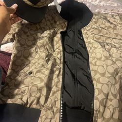 Coach jacket And Hat 