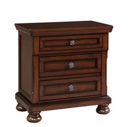 Kingsley Nightstand w/ USB and hidden Jewelry tray