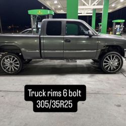 24in Truck 6bolt Rims