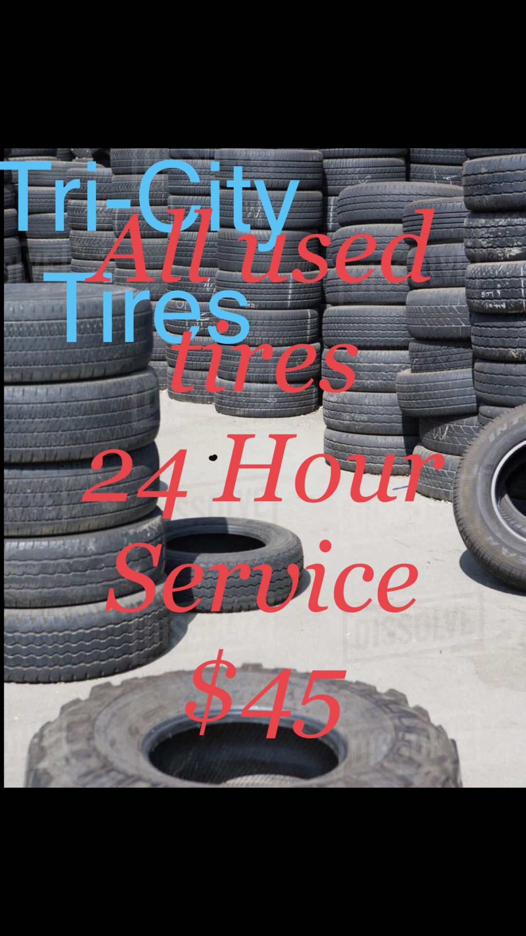 All used new tires for sale