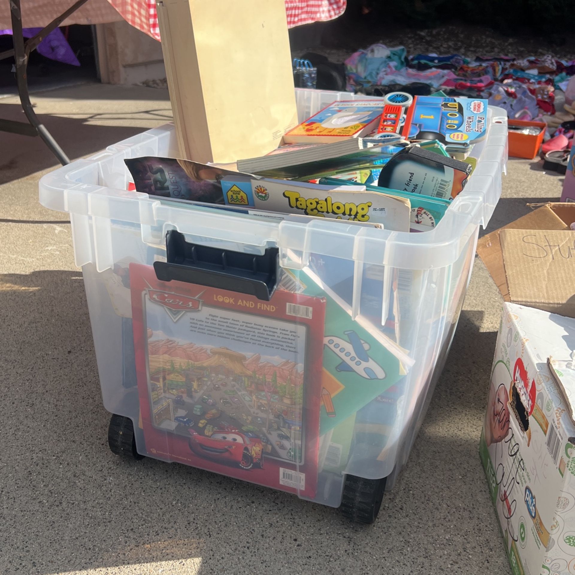 BABIES BOOKS TOYS AND CLOTHES