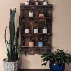 Tiered Shelf - handmade In colorado