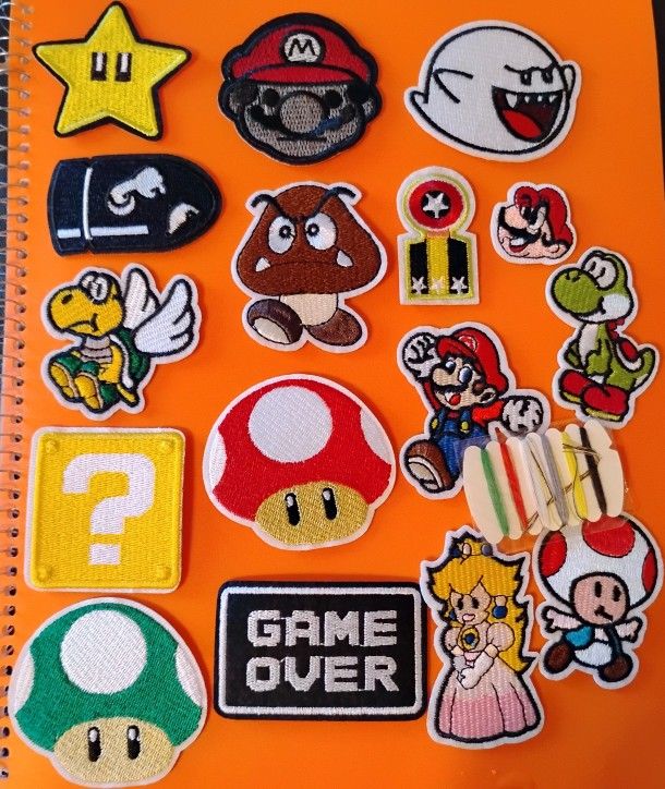 Super Mario Patches New 
