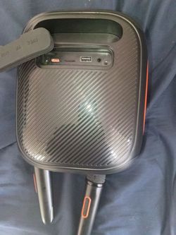 Portable Bluetooth Party Speaker with Microphone