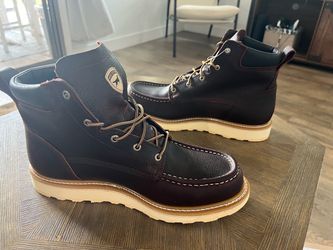 Irish Setter Moc Toe Leather Boots