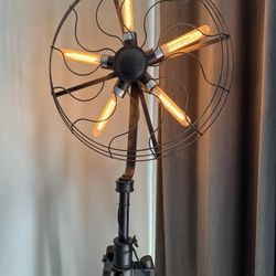 Tripod Adjustable Floor Lamp (5-Light) – Industrial Style in Rust Bronze