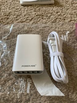 USB adapter charger 5 ports AC 100-240V to USB*5 DC 5V/5A