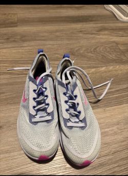 Nike Zoom Fly 4 Running Shoes - White/Pink/ Blue
