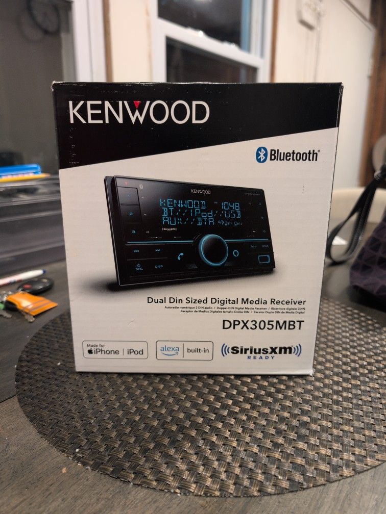 Kenwood Dual Din Sized Digital Media Receiver