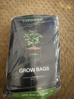 VIVOSUN 5 Gallon Grow Bags   5bags
