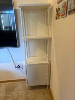 IKEA metal shelving unit