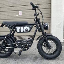 COSWHEEL Y16 1000W Peak Dual Suspension Fat Tire Electric Bike 