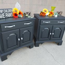 Beautiful Black Nightstands