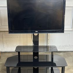 42 In.  LG Tv With Stand