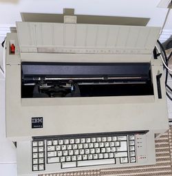 IBM Wheelwriter with Ribbons and Typeface