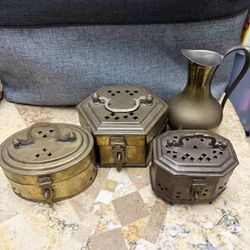Brass Vintage Trinkets 