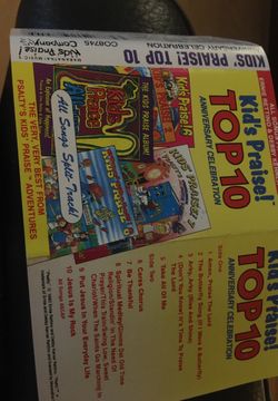 Offers Considered. See Photos. Christian Cassette. Kid's Praise! Top 10 Anniversary Celebration