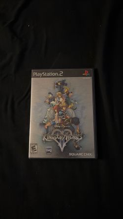 kingdom hearts 2 black label ps2