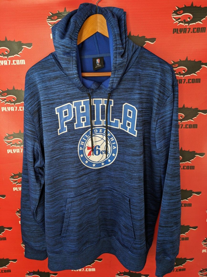 XL NBA Philadelphia 76ers Hooded Sweatshirt 