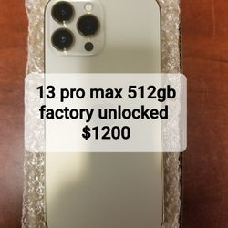 iPhone 13 Pro Max 512gb Factory unlocked 