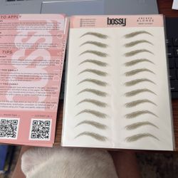 Bossy Blonde Brow Tattoos