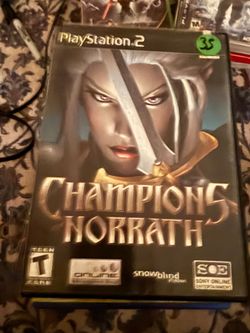 Champions norrath ps2