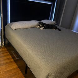 King Size Bed Frame/back Boarder