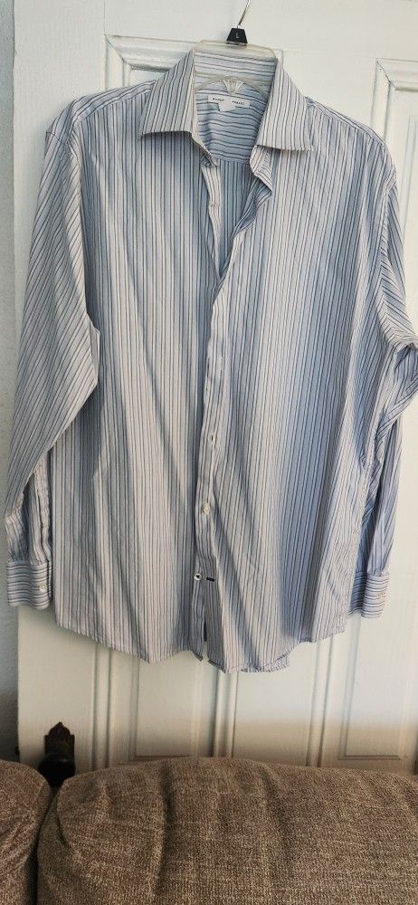 Mens Banana Republic Dress Shirt Size Large