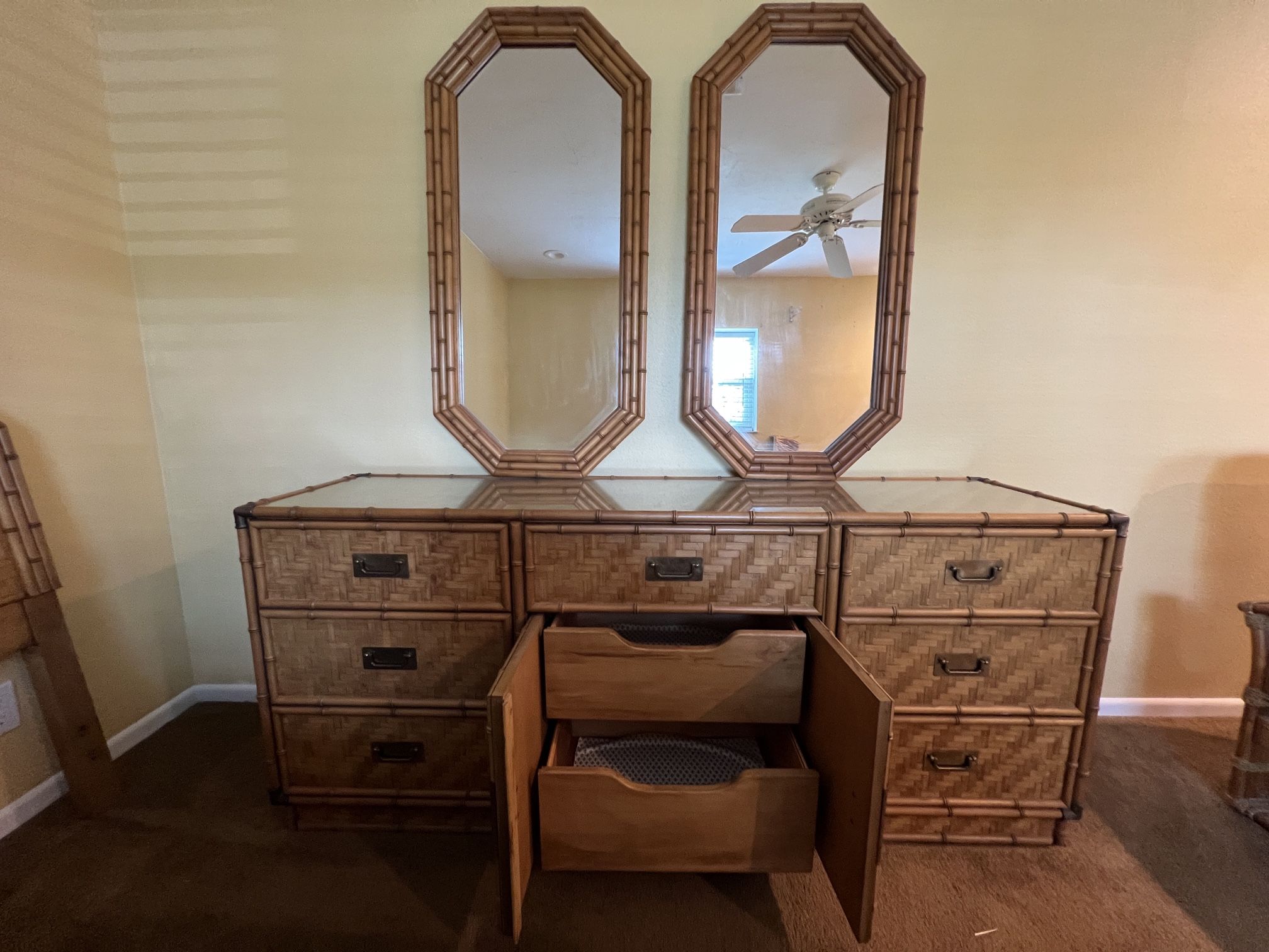 Vintage Hollywood Regency by Dixie Bedroom Set
