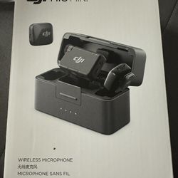 DJI Mic Mini (2 TX + 1 RX + Charging Case) Active Noise Reduction＆Explosion-Proof Sound High-Quality Audio DJI Original