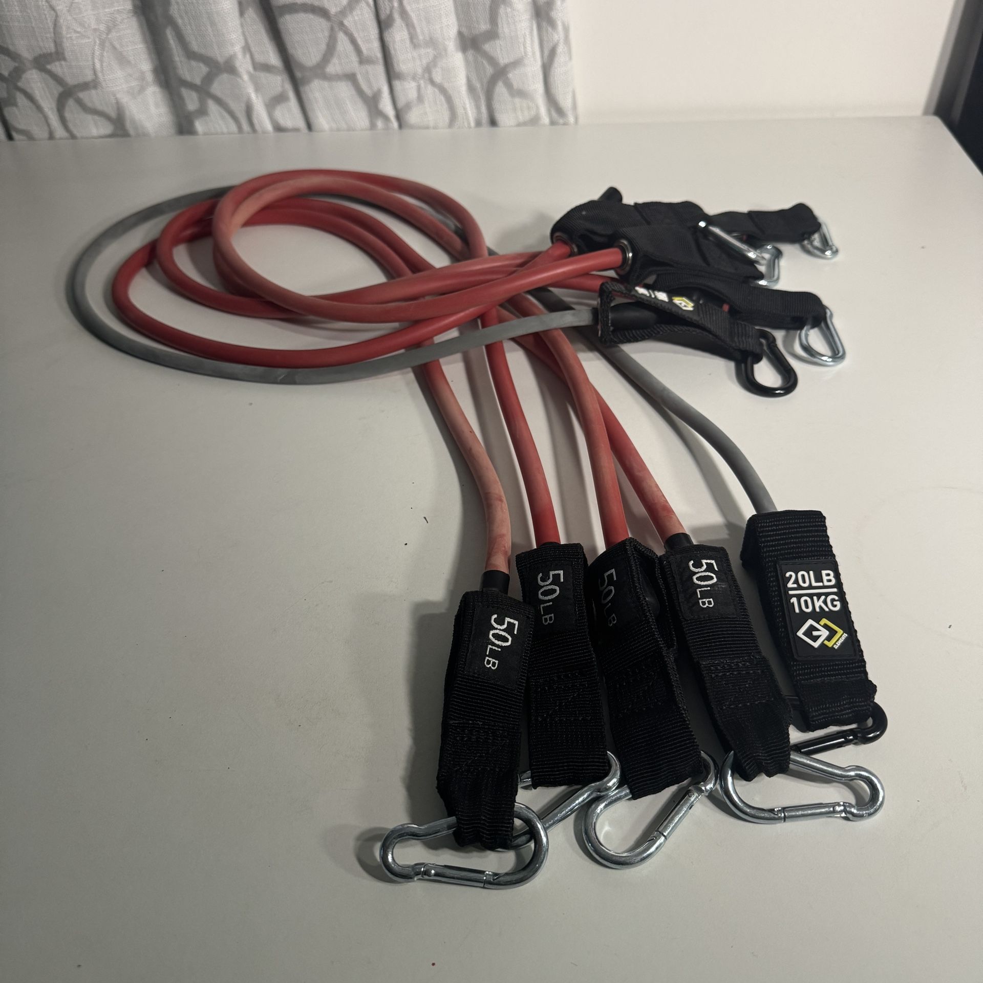 Elastic Exercise Bands (5pcs)