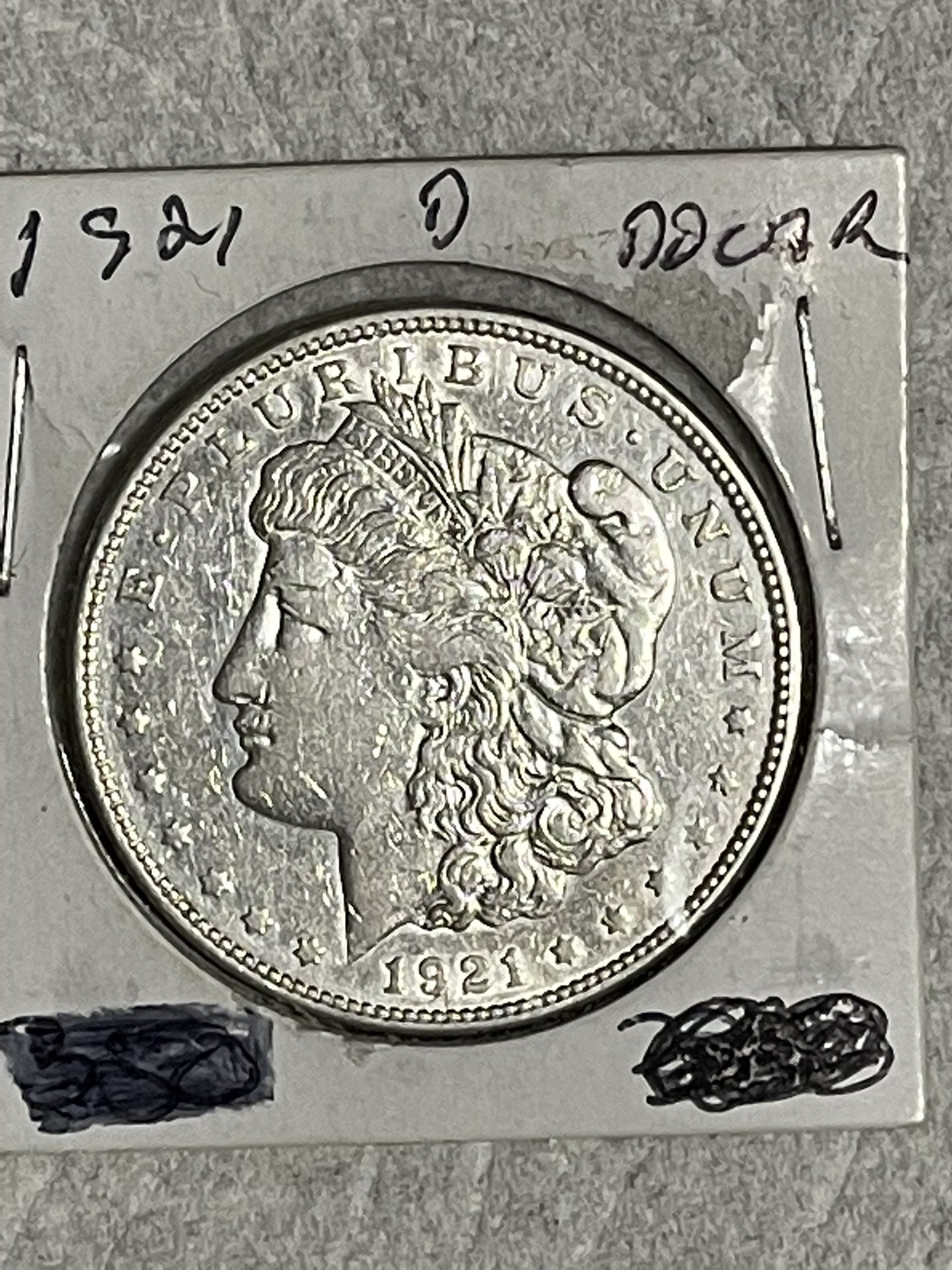 1921 D Silver Morgan Dollar 