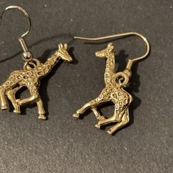 Giraffe Earrings 