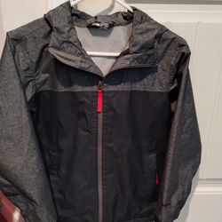 Boys North Face Raincoat Size 10/12