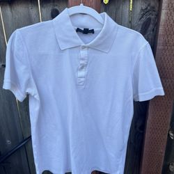 Burberry White Polo SM