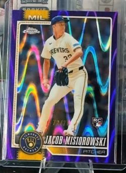 Miz Purple Topps Chrome