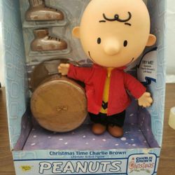 Collectible Christmas Time Charlie Brown action figure