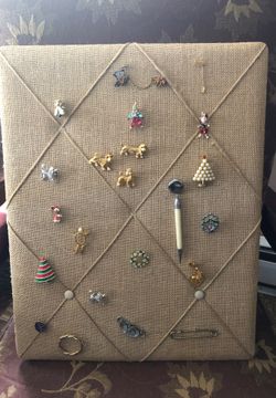 Antique collection of pins