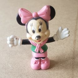 Vintage Young Minnie Mouse Pvc Toy