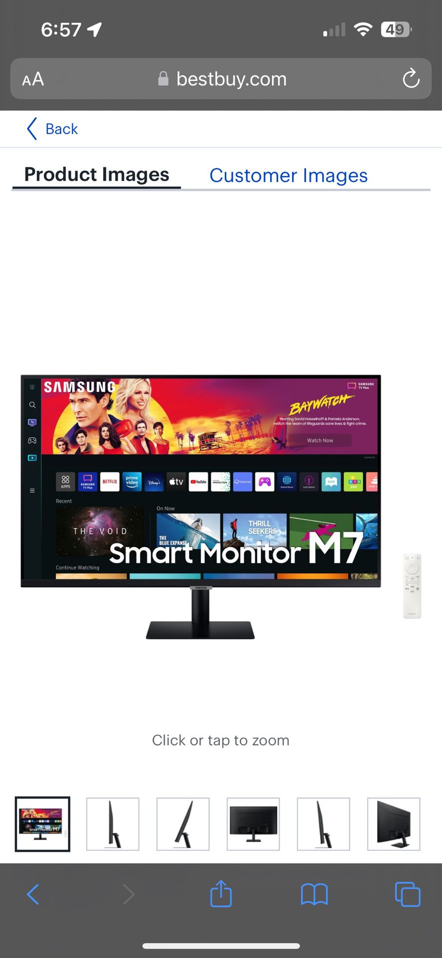 Samsung 4K UHD 32-inch Monitor
