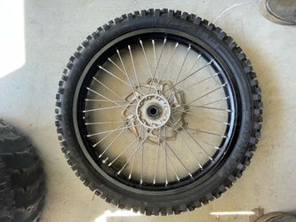 Kx 450F / 250F Complete Front Wheel