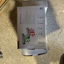 Brand New Exit Sign Surface Mount