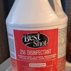 Best Shot 256 Disinfectant Wintergreen 1Gallon NEW/SEALED