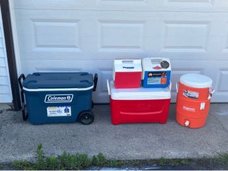 Camping cooler bundle