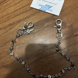 Chrome hearts pocket wallet chain