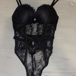 Very Sexy Add 2 Cups Lace Bodysuit