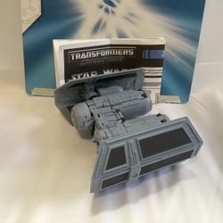 Hasbro Transformers Crossovers Star Wars Tie Pilot to Tie Bomber 2008 Used Complete