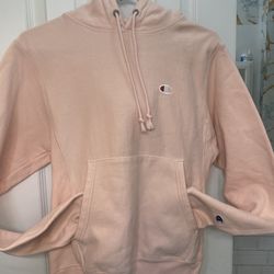 Hoddie Champion, color rose-melon, Small