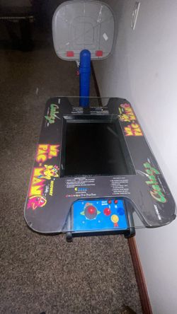 GALAGA MS. PAC-MAN arcade video game multicade Cocktail Table
